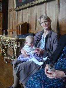 Cuddles with Granny Ruth
