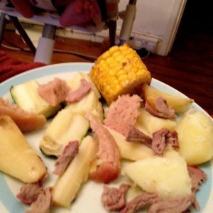 Baby roast dinner
