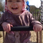 Blurry but a big grin nonetheless