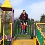 Climbing frame fun