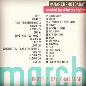 #marchphotoaday