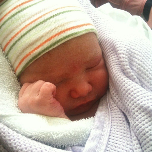 Georgie's first photo!