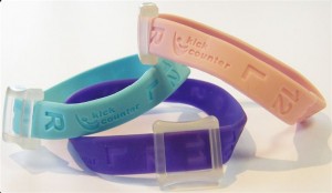 kick counter wristband