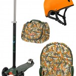 Camo Maxi Micro Scooter & accessory set