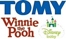 TOMY Winnie-the-Pooh Disney Baby Logo