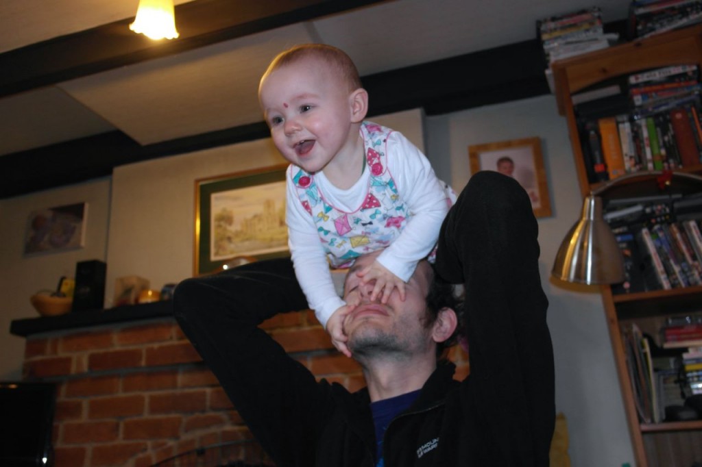 My Sunday Photo - Horseplay with Daddy