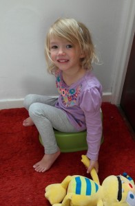 Georgie on the LumiPotti