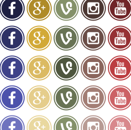 Social Media Icons 1