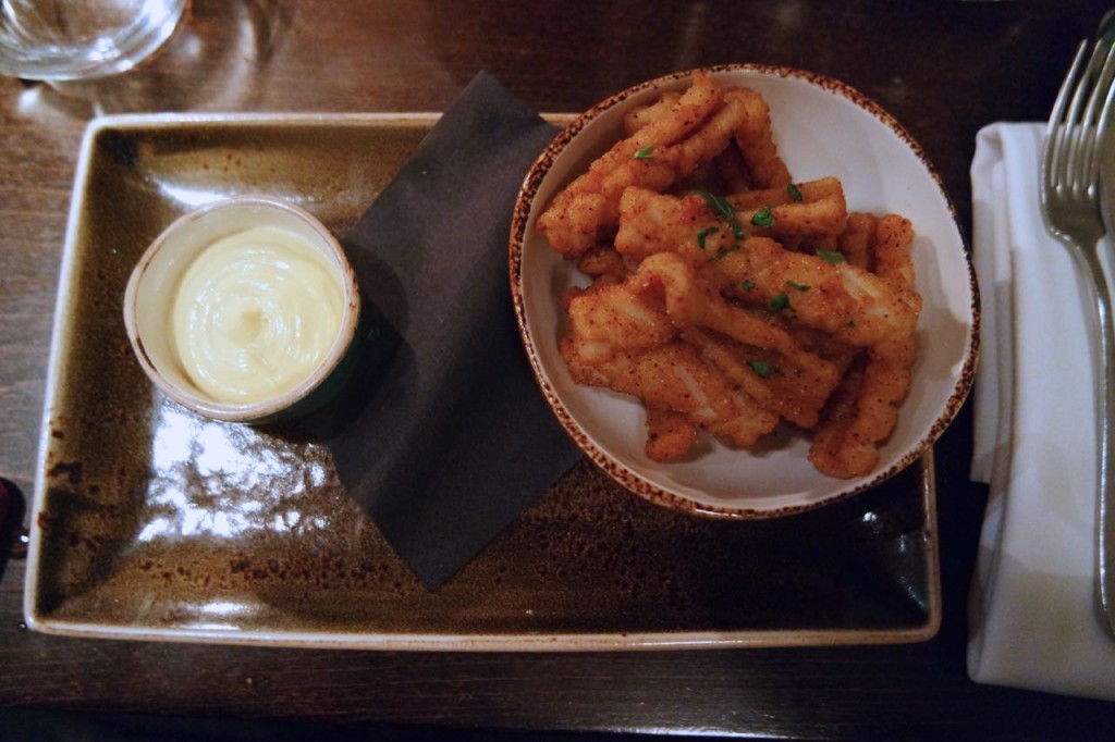 Baby squid rings