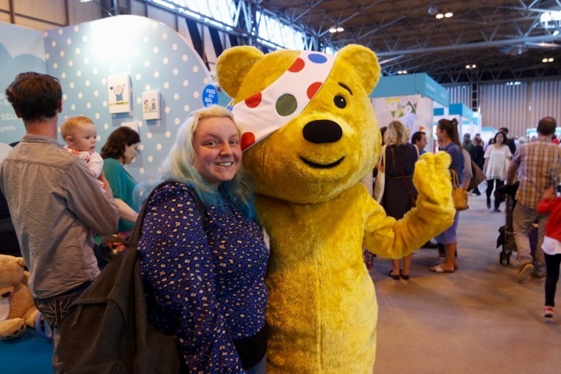 Zara and Pudsey