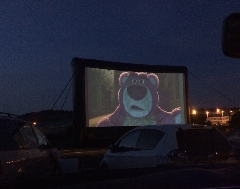 Toy Story 3 at the Merry Hill Drive In