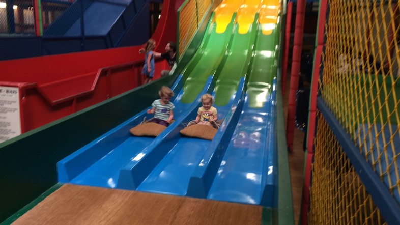 Super Sliding at Hatton Adventure World