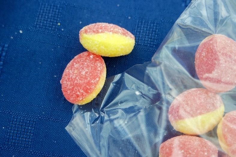 Rhubarb and Custard sweets