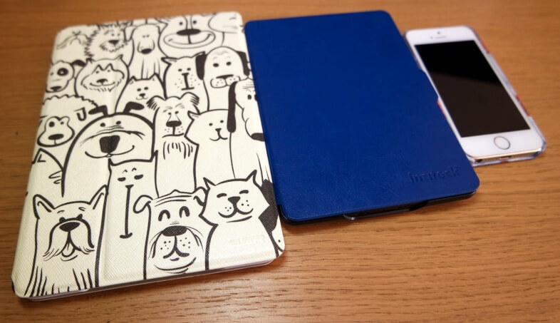 iPad Mini, Kindle Paperwhite, iPhone 5S