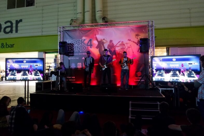 Rock Band performances