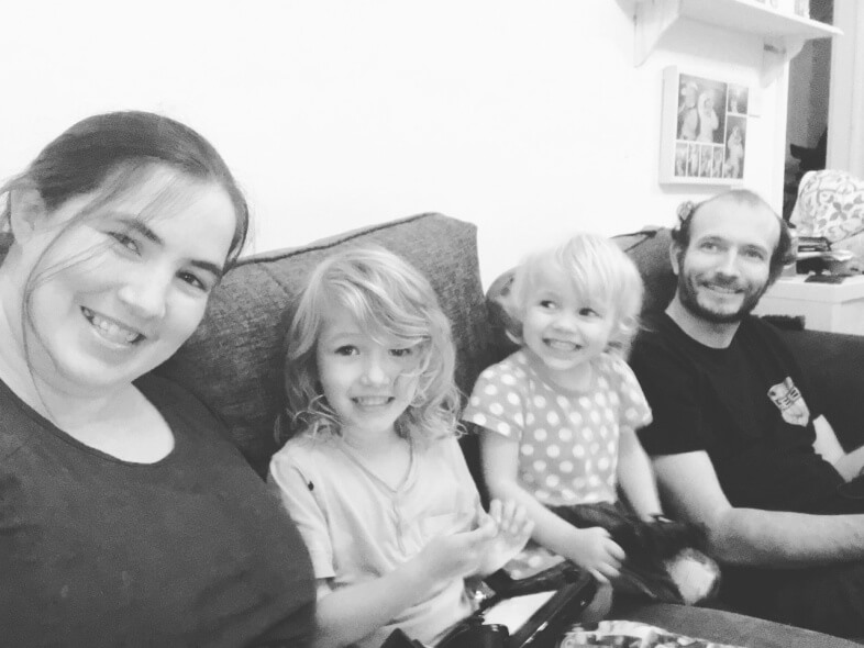 Family gaming selfie!