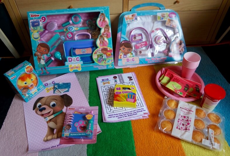 Toys & activities for our DocMcStuffins Pet Vet party!