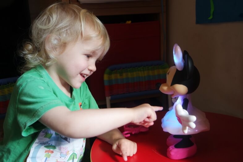 Rainbow Dazzle Minnie Mouse