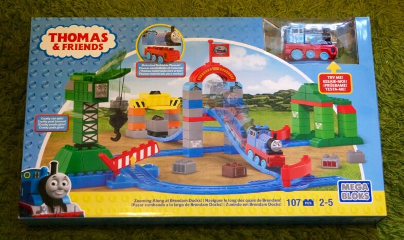Mega Bloks Thomas and Friends Zooming Along at Brendam Docks