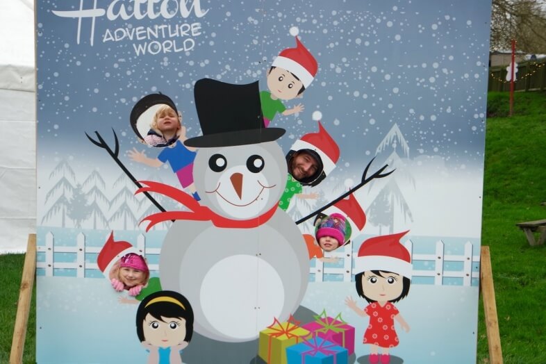 Snowman at Hatton Adventure World