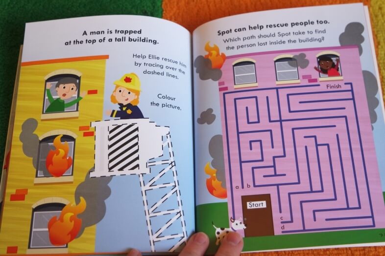 Fire Station Activity Book