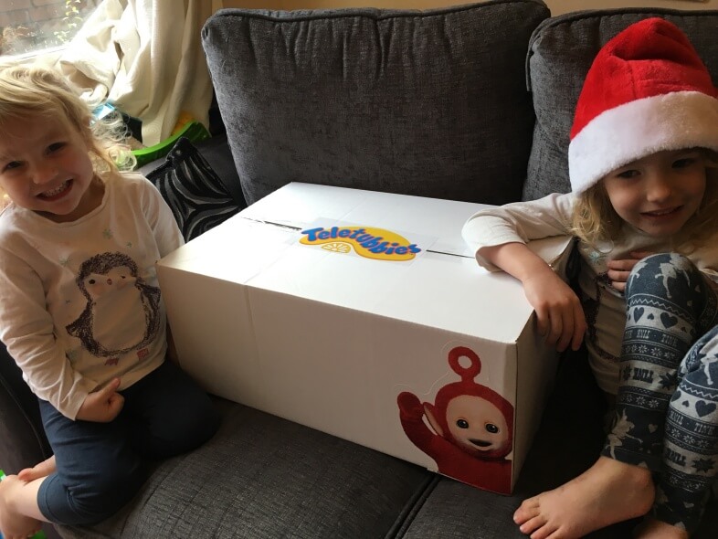 Georgie, Lydia and a box from Character!