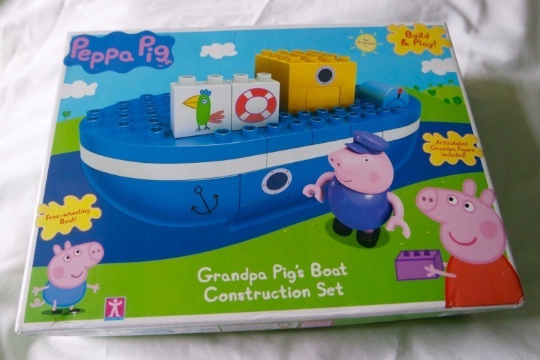 Peppa Pig Construction Grandpa Pig's Boat Set