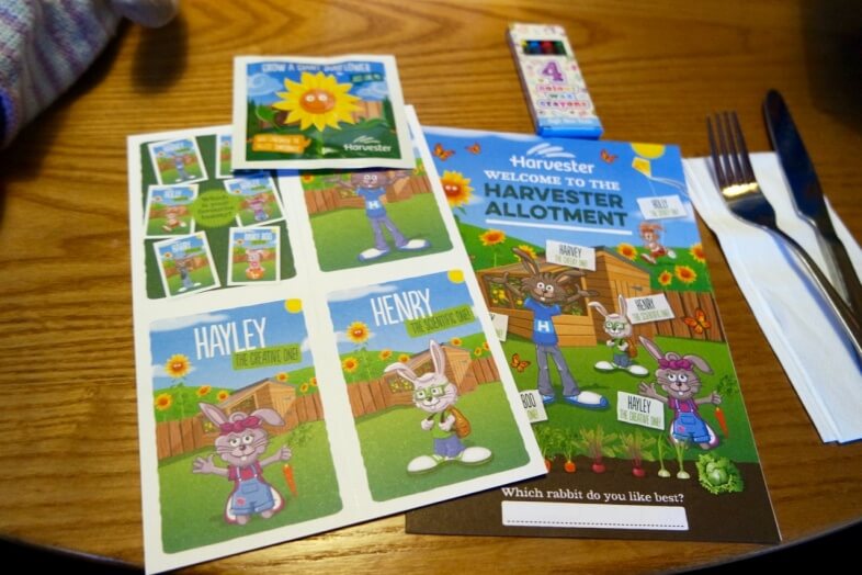 Harvester kids pack