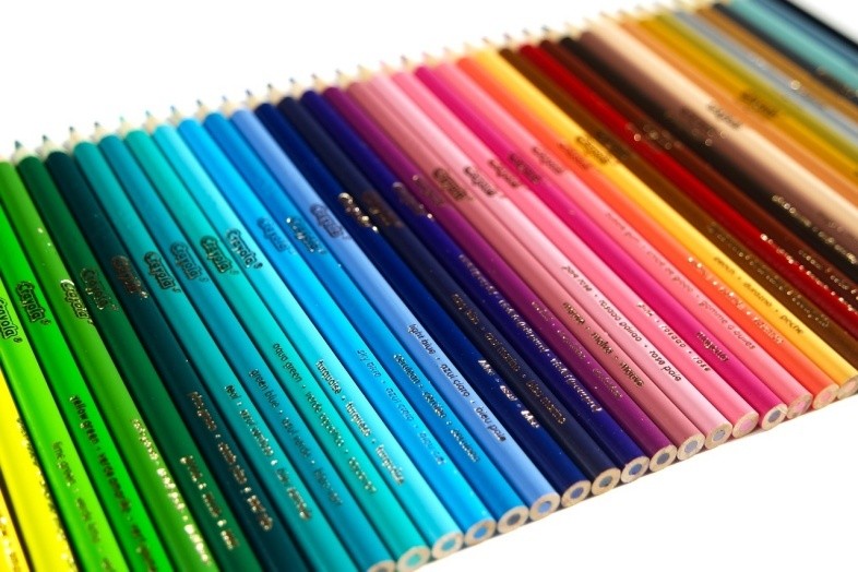 Crayola adult colouring pencils