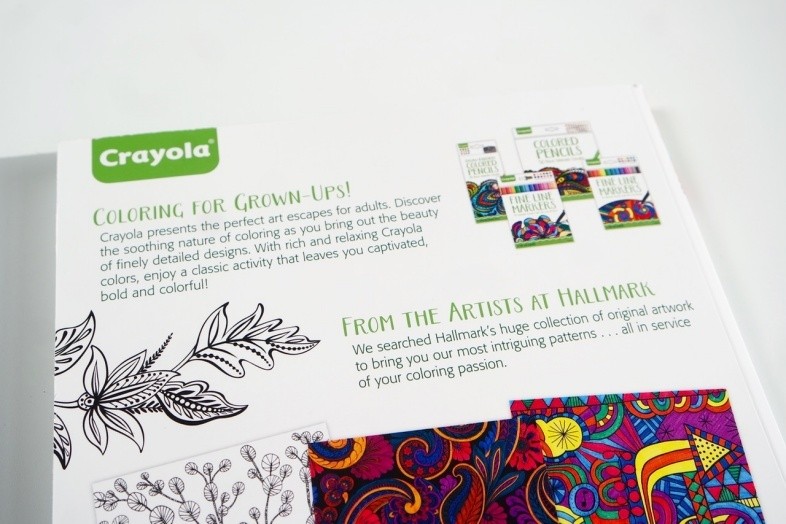 Crayola Elegant Escapes book