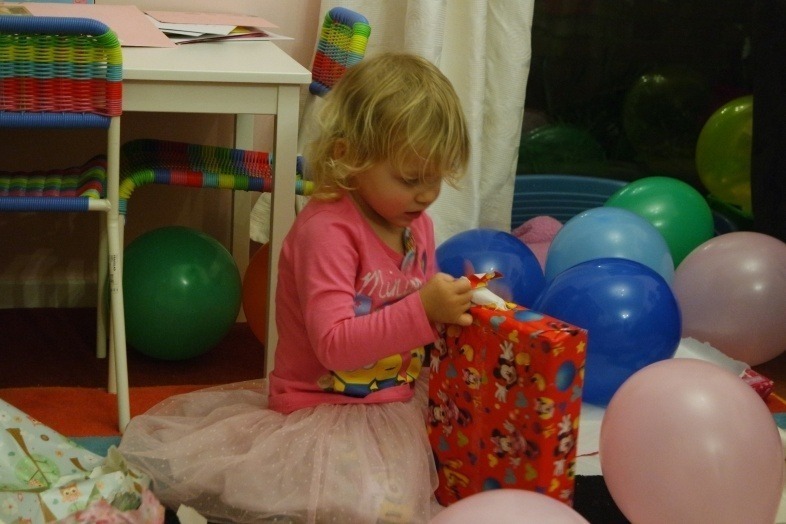Opening presents