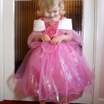 Lydia in the Disney Store Sleeping Beauty dress