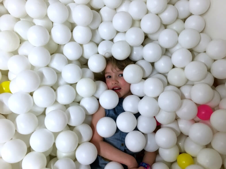 New Rule: Everyone should get to spend some of their birthday in a giant ball pit.