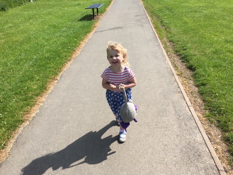 Lydia at the park