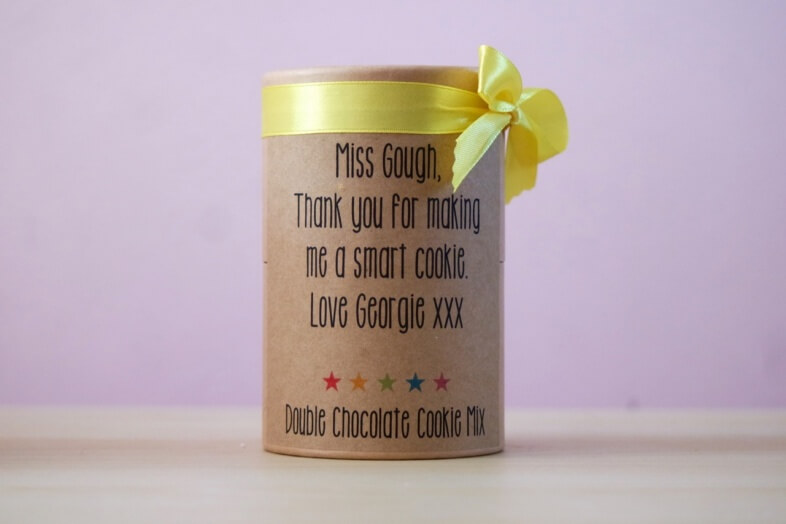 Zac and Lily Thank You Teacher Cookie Mix