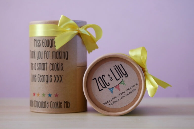 Zac and Lily Thank You Teacher Cookie Mix