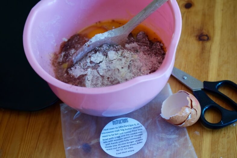 Mixing - Zac and Lily Thank You Teacher Cookie Mix