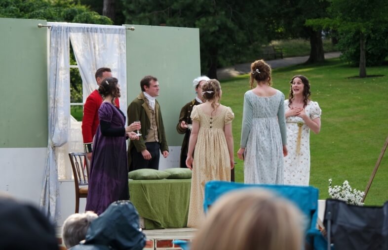 Sense & Sensibility at Birmingham Botanical Gardens