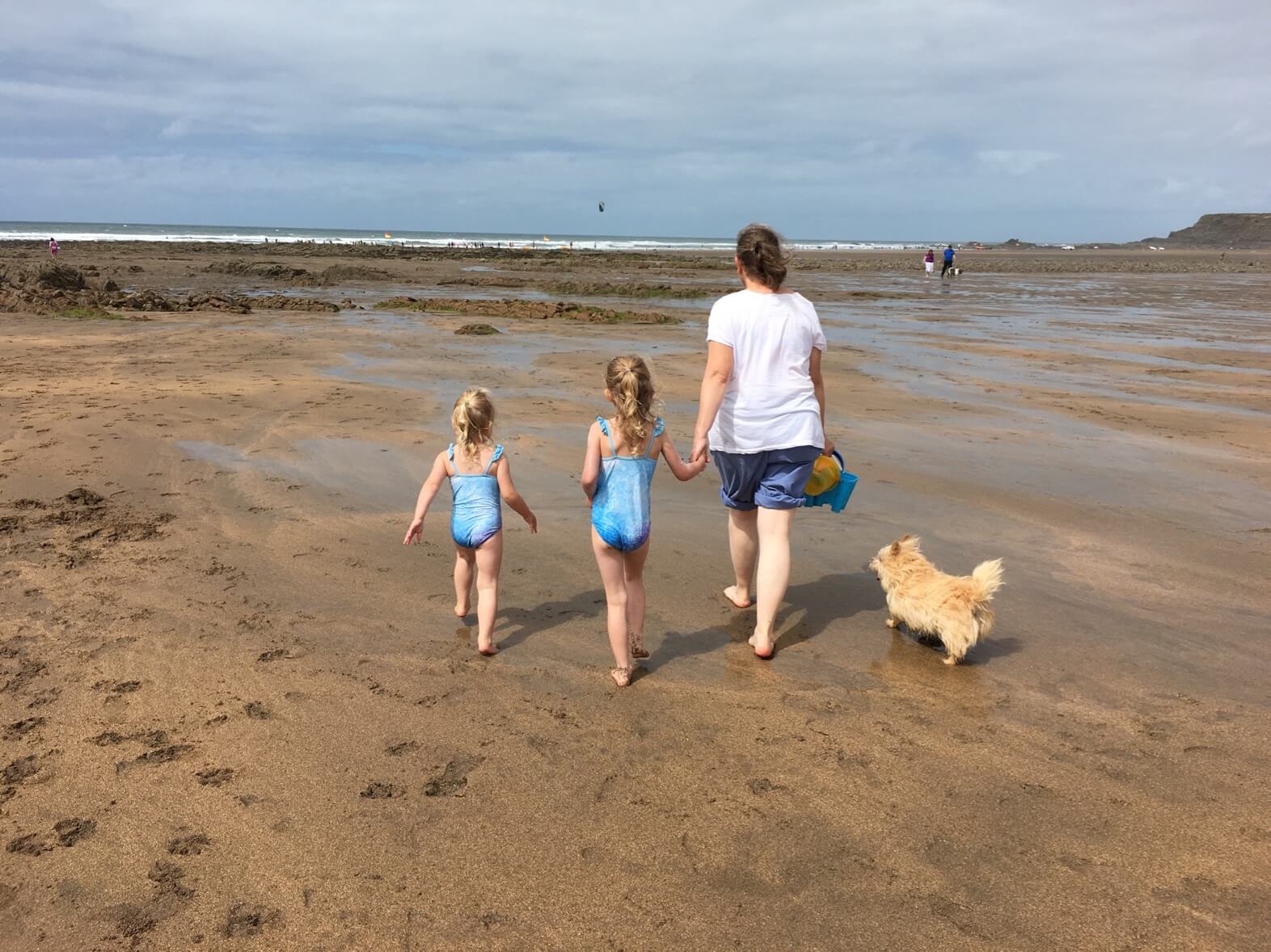 On the beach