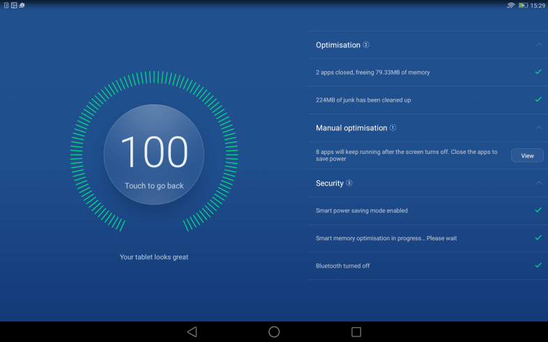MediaPad Tablet Manager