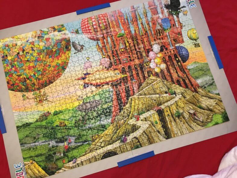 Ravensburger Flying Home puzzle
