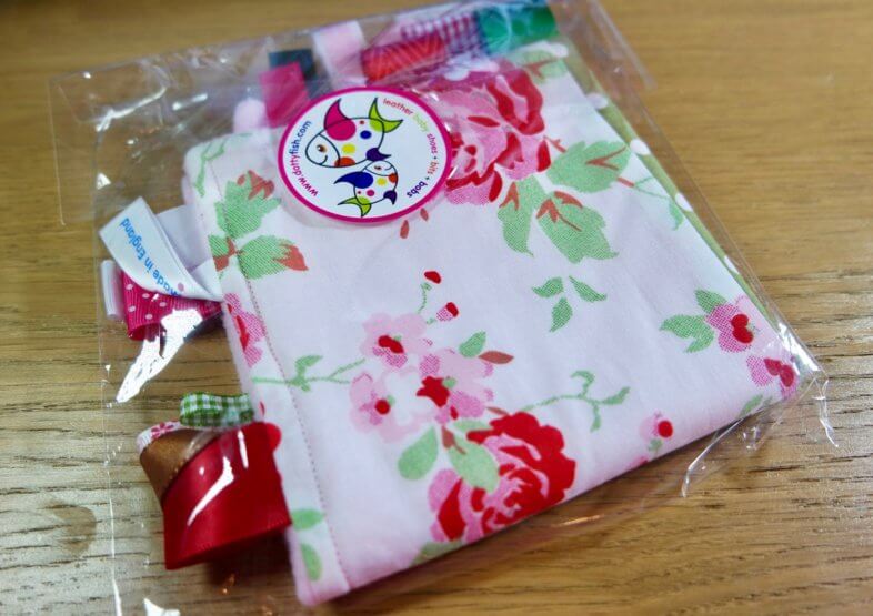 Dotty Fish Tag Blanket