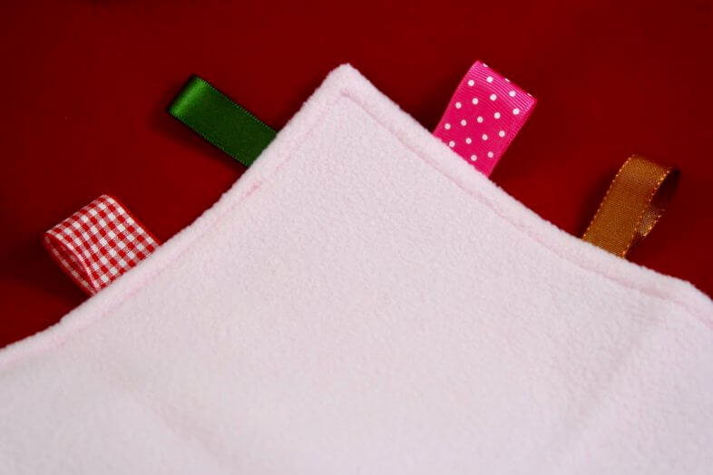 Dotty Fish Tag Blanket