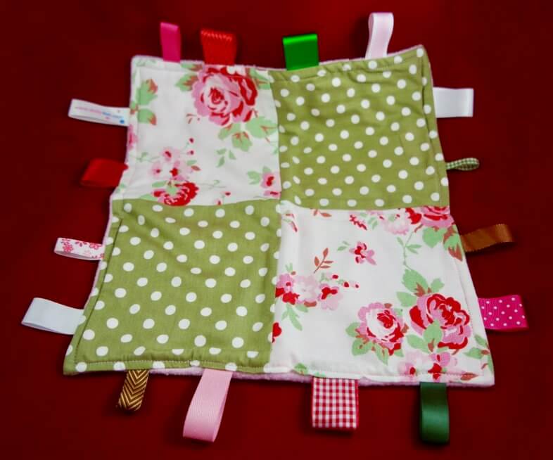 Dotty Fish Tag Blanket