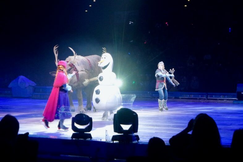 Olaf - Frozen on Ice