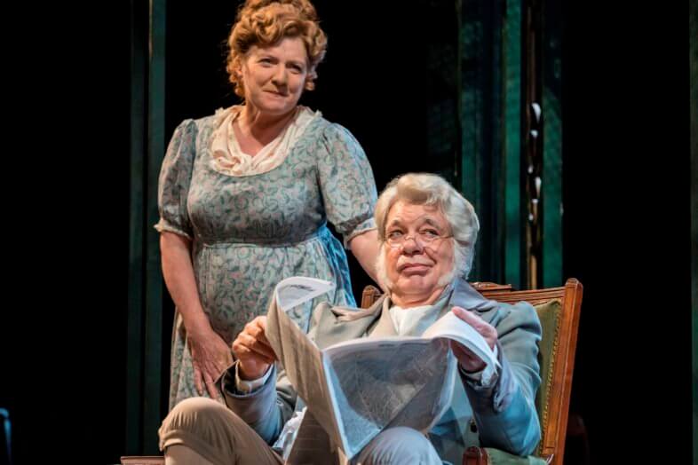 PRIDE AND PREJUDICE by Austen, , Writer - Jane Austen, Director - Deborah Bruce, Designer - Max Jones, Composer - Lillian Henley, Lighting - Tina MacHugh, Sound - Matt McKenzie, Churchill Theatre, Bromley,2016, Credit - Johan Persson - www.perssonphotography.com /