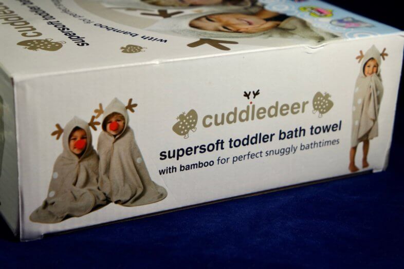 Cuddledeer toddler towel