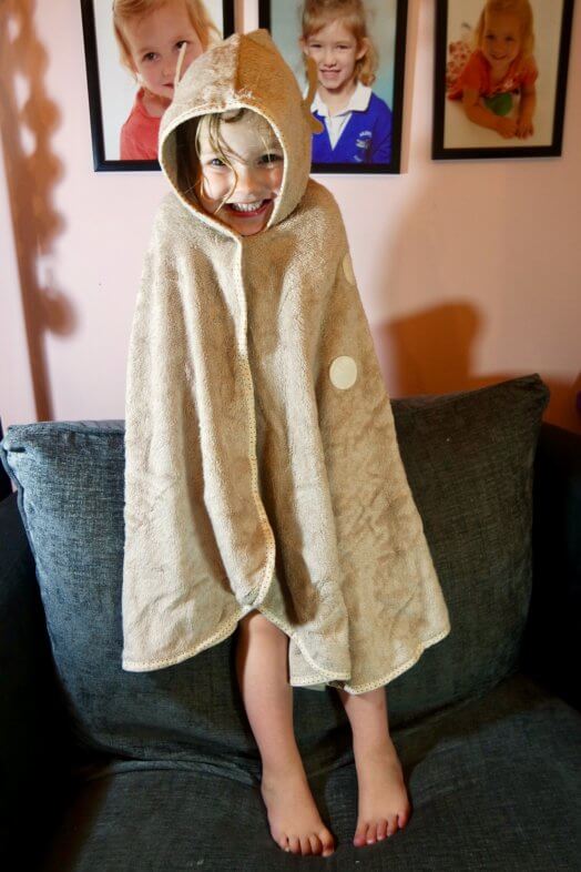 Cuddledeer toddler towel