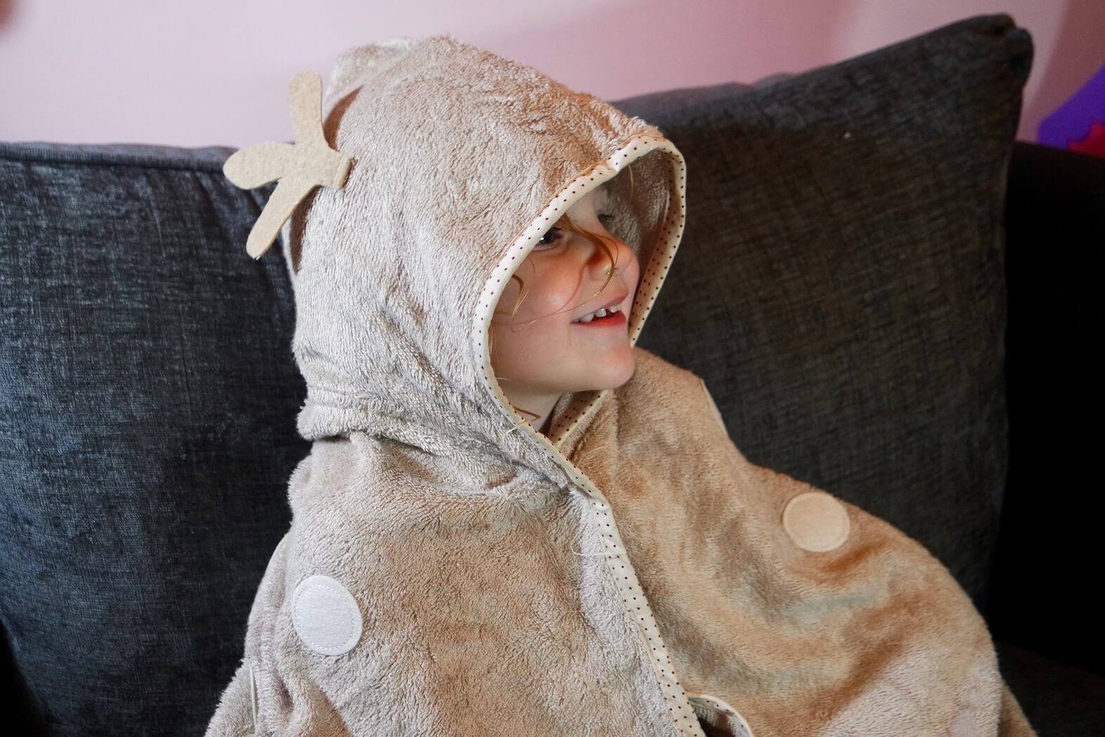 Cuddledeer toddler towel