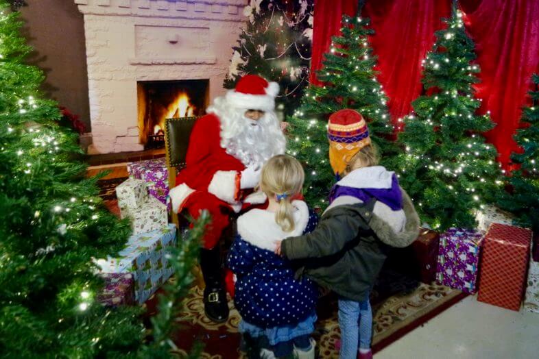 Seeing Santa at the Sea Life Centre